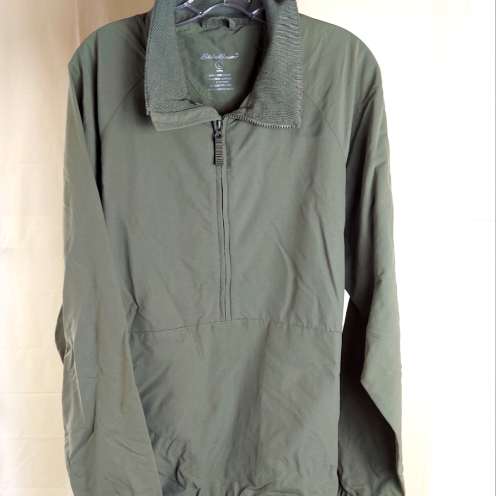 Men's Large Half-zip Popover Jacket Eddie Bauer